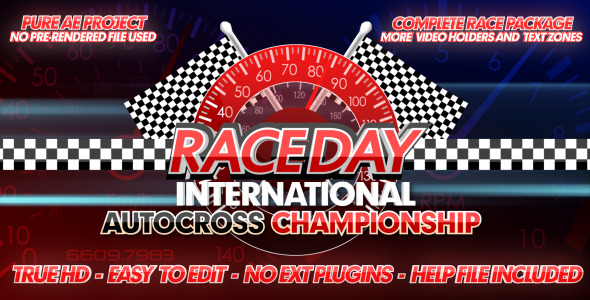Race Day - A Complete Racing Package - Download Videohive 2417635
