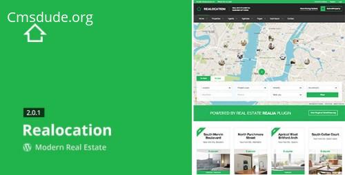 Realocation v2.1.0 – Modern Real Estate WordPress Theme Download Free