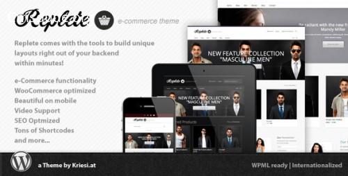 Replete v1.9 E-commerce and Business WordPress Theme Download Free