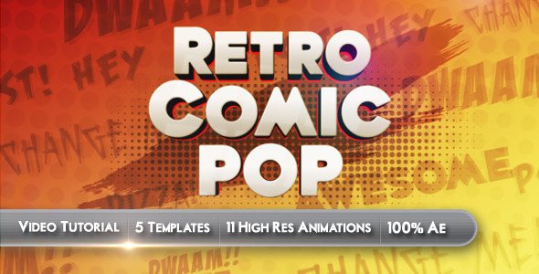 Retro Comic Pop - Download Videohive 305743