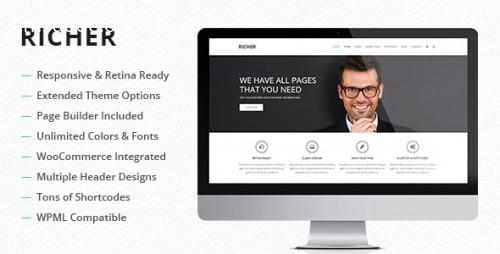 Richer v2.2.1 – Responsive Multi-Purpose Theme Download Free