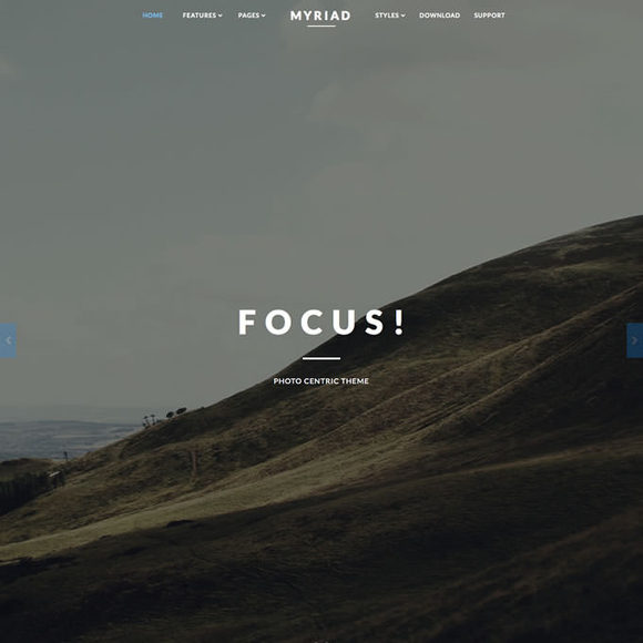 RocketTheme Myriad - Download WordPress Responsive Theme