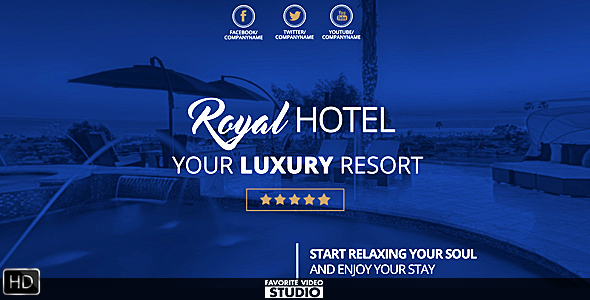 Royal Hotel Presentation - Download Videohive 15331101
