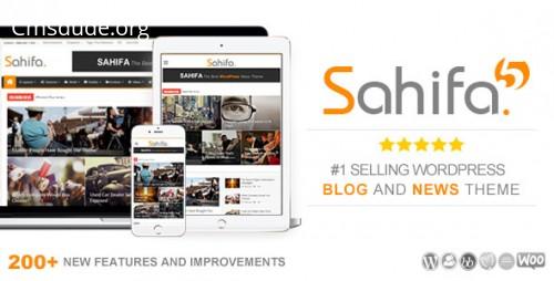 Sahifa v5.0.2 – Responsive WordPress News, Magazine, Blog Theme Download Free