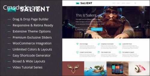 Salient v4.8.1 – Responsive Multi-Purpose Theme Download Free