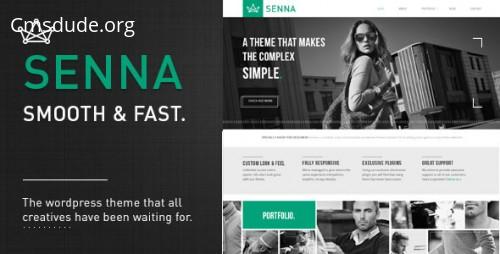 Senna v1.9.5 – Responsive Portfolio Blog WordPress Theme Download Free