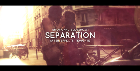 Separation - Emotional Photo Slideshow - Download Videohive 6564430