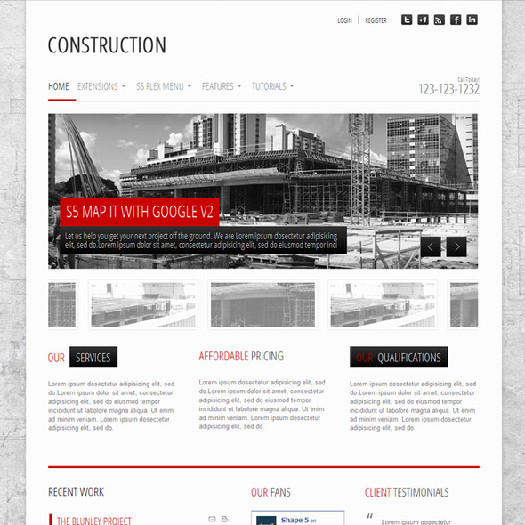 Shape5 Construction - Download Business WordPress Theme