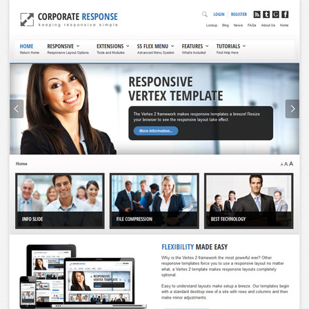 Shape5 Corporate Response - Download Business WordPress Theme