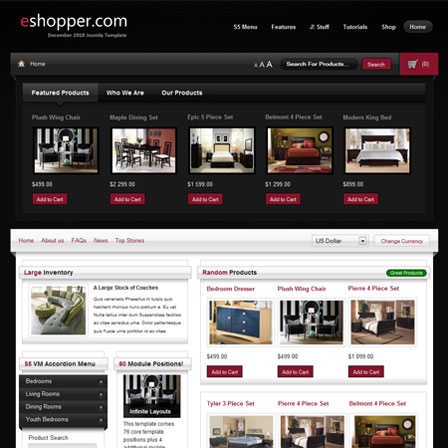 Shape5 eShopper - Download Joomla Responsive Template