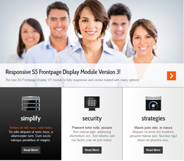 Shape5 Frontpage Display 3 - Download Extension Joomla