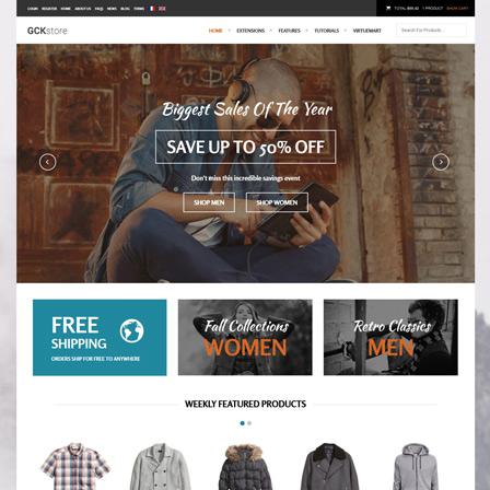 Shape5 GCK Store - Download Ecommerce WordPress Theme