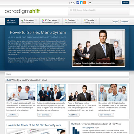 Shape5 Paradigm Shift - Download Business WordPress Theme