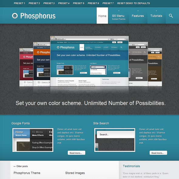 Shape5 Phosphorus - Download Business WordPress Theme