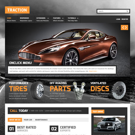 Shape5 Traction - Download Blog WordPress Theme