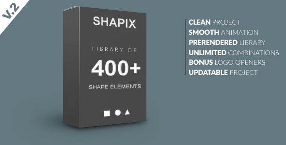 Shapix - Shape Elements Pack - Download Videohive 14061002