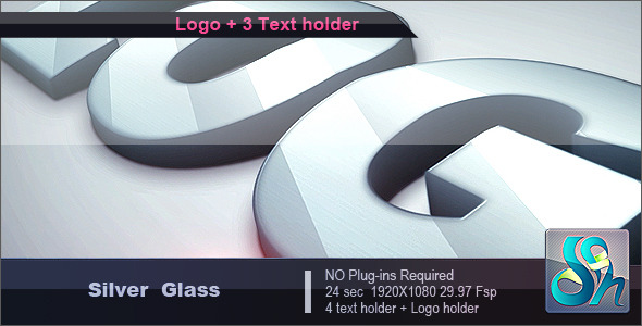 Silver Glass Logo - Download Videohive 2034598