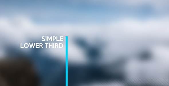 Simple Lower Third - Download Videohive 11470464