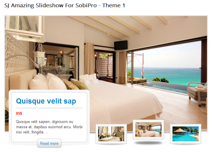 SJ Amazing Slideshow for Sobipro - Download Joomla! Module