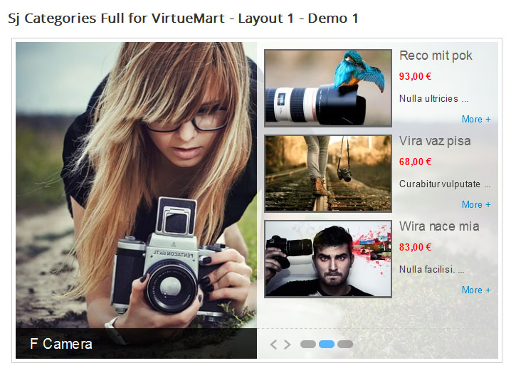 SJ Categories Full for Virtuemart - Download Joomla! Module