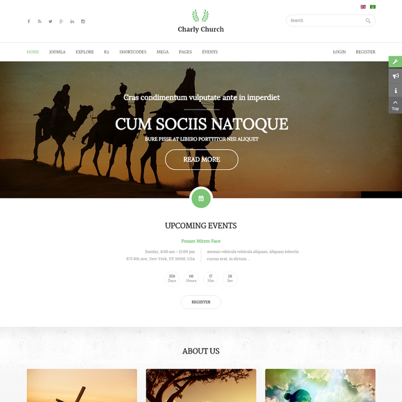 SJ Charly - Download Responsive Joomla Template