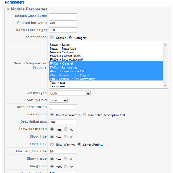 SJ Content Simple Tabs - Download Joomla! Module