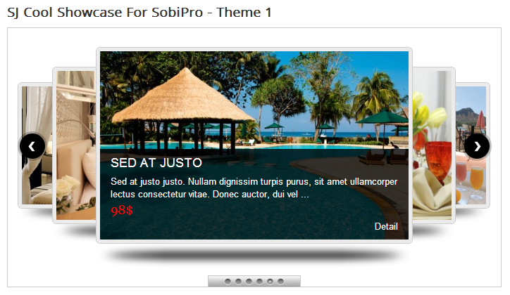 SJ Cool Showcase for SobiPro - Download Joomla! Module