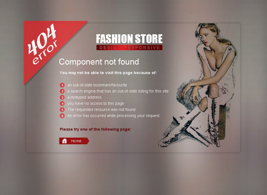 SJ Fashion Store - Download Responsive Joomla! Template