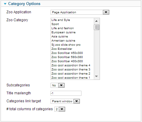 SJ Mega Items for Zoo - Download Joomla! Module