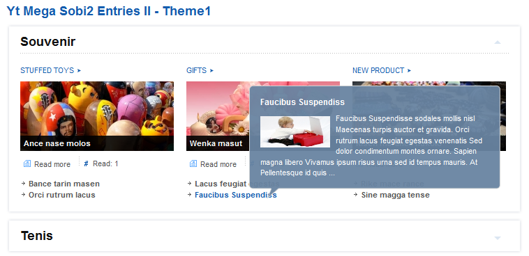 SJ Mega Sobi2 Entries II - Download Joomla! Module