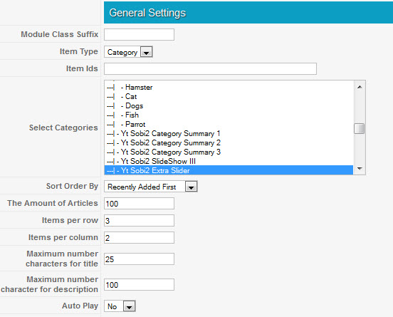 SJ Sobi2 Extra Slider - Download Joomla! Module