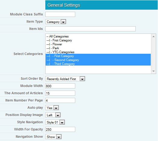 SJ Sobi2 Mega Slider - Download Joomla! Module