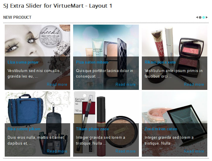 SJ Extra Slider for VirtueMart - Download Joomla! Module
