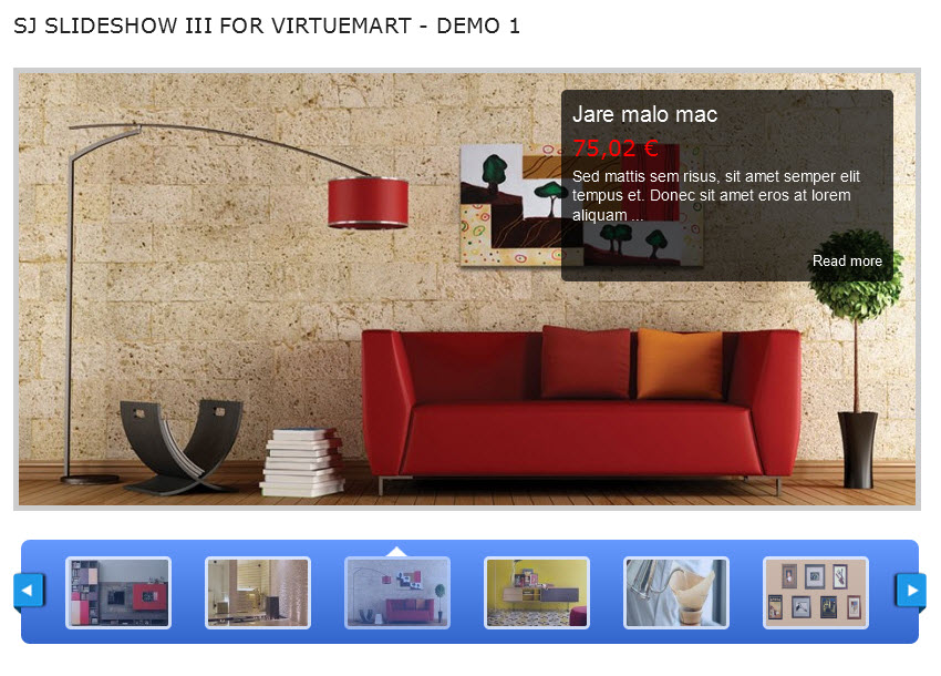 SJ VM SlideShow III - Download Joomla! Module