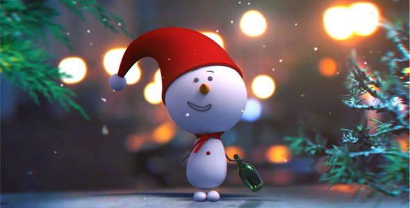 Snowman Intro - Download Videohive 9663947