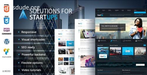 Solution for Startups v3.0.3 – MultiPurpose WP Theme Download Free