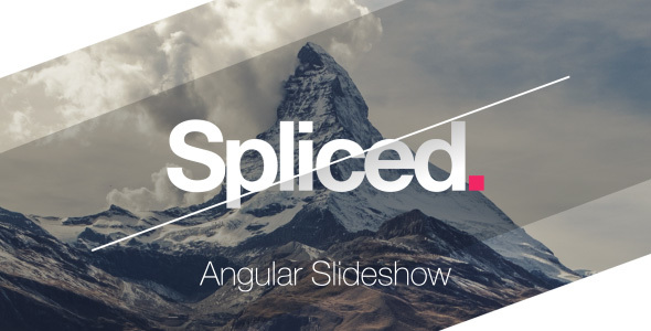 Spliced Angular Slideshow - Download Videohive 14685274