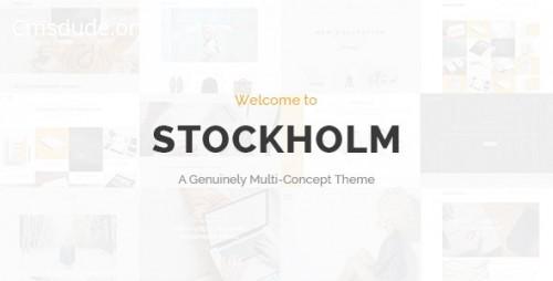 Stockholm v1.7 – A Genuinely Multi-Concept WordPress Theme Download Free