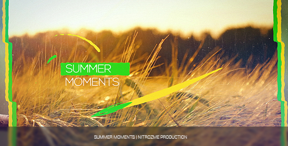Summer Moments - Download Videohive 16010573