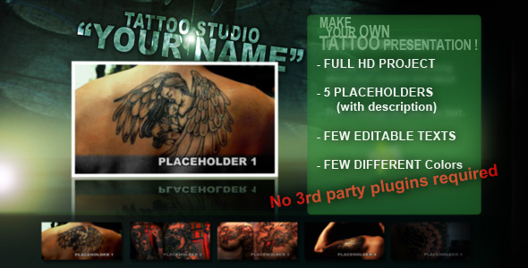 Tattoo Studio - Download Videohive 132674