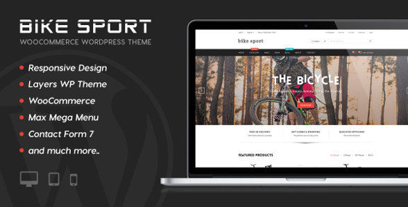 Templaza Bike Sport - Download WooCommerce WordPress Theme