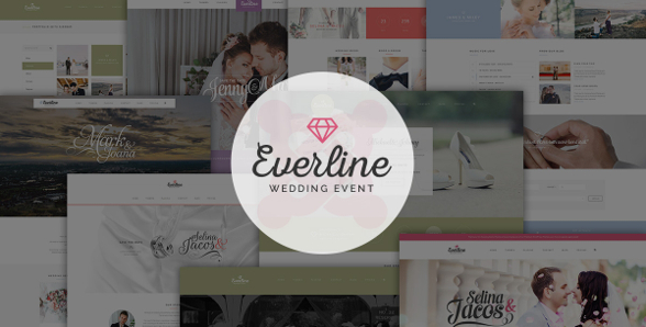 Templaza Everline - Download Wedding Joomla Template