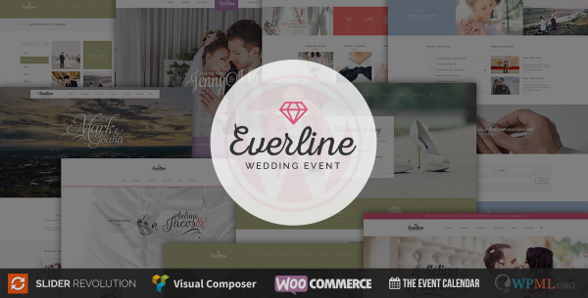 Templaza Everline - Download Wedding WordPress Theme