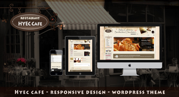 Templaza HYEC Cafe - Download Restaurant WordPress Theme