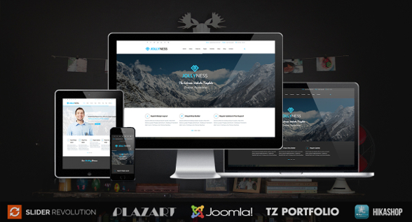 Templaza Jollyness - Download Business Joomla Template