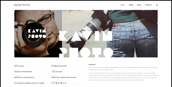 Templaza Kavin - Download Personal Blog WordPress Theme