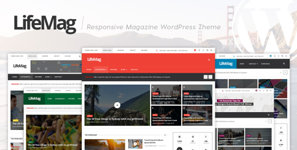 Templaza LifeMag - Download Magazine Blog WordPress Theme