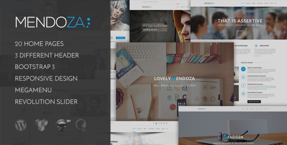 Templaza Mendoza - Download Multipurpose WordPress Theme