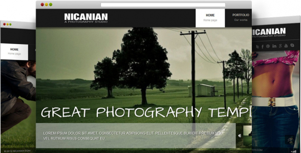 Templaza Nicanian - Download Photography Joomla Template
