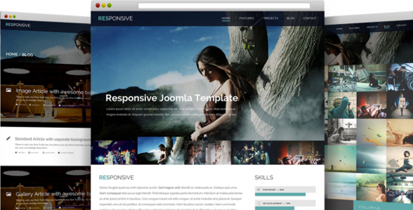 Templaza Responsive - Download Responsive Joomla Template